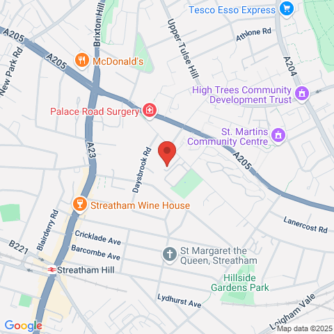 Flat 3, 1 Arborfield Close map