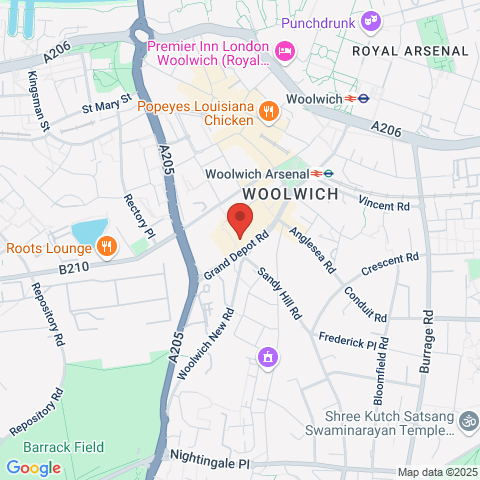 Pepys Court map