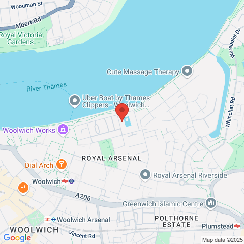 FLAT 270 Building 50 Argyll Road, Royal Arsenal map