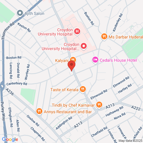 Flat 20 Griffin House, 399 London Road, Croydon map