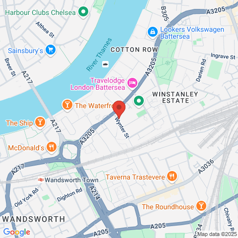 Olney House map
