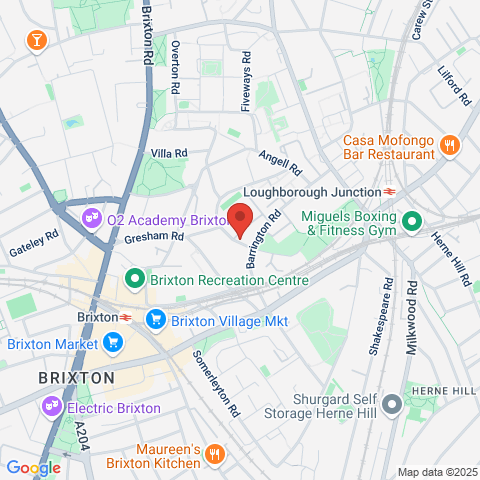 St James Crescent map
