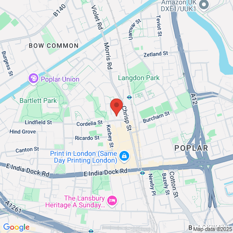 110 Queensbury House map