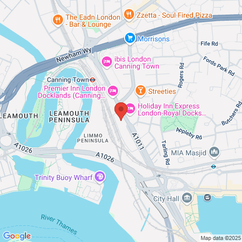 Effra Gardens map