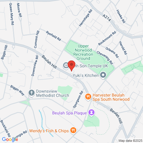 70 Beulah Hill map