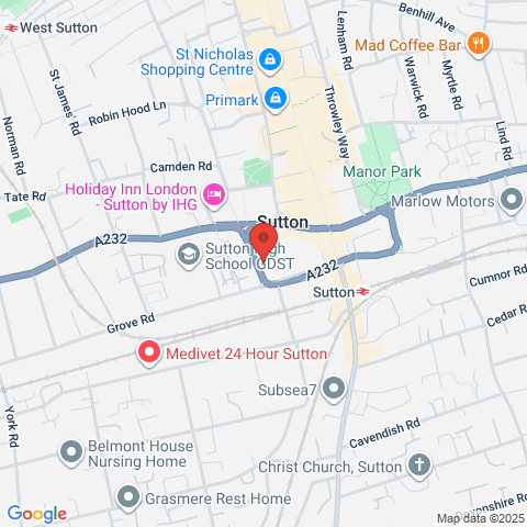Flat 56 4 Sutton Park Road map