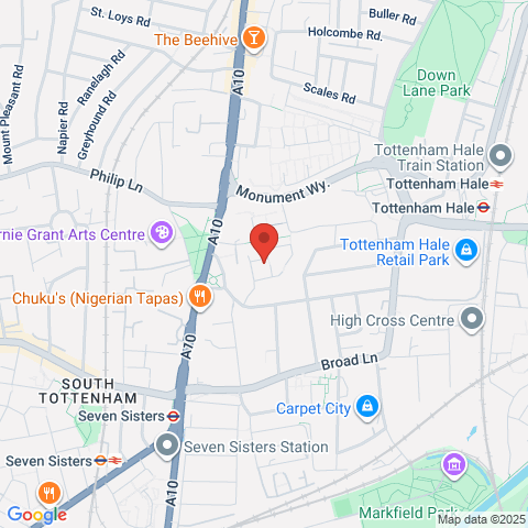 Copperfield Drive map