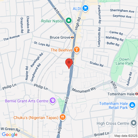 Lauriston Apartments map