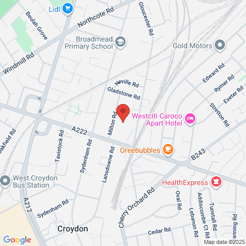 Flat 30, 6 Milton Avenue, Croydon, Surrey map