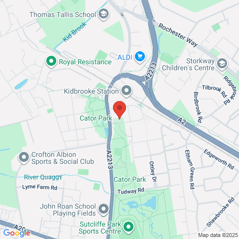 Bombardier House map