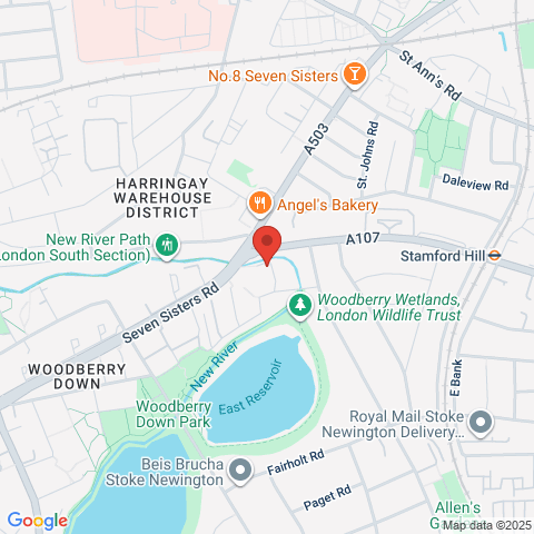 New River Way map