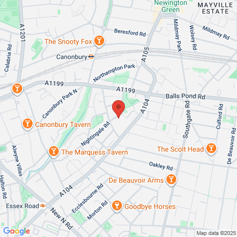 Flat 6, 24 Ramsey Walk Ramsey Walk, Islington map