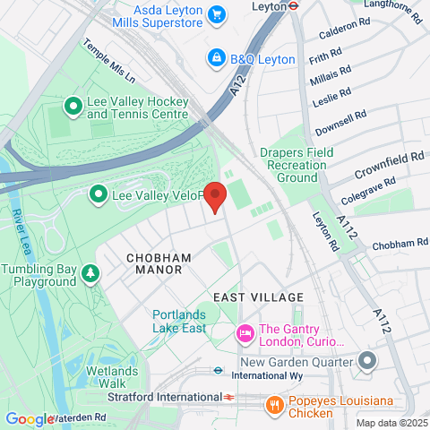 Barrett House map