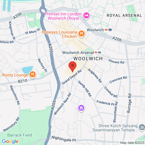 Pepys Court map