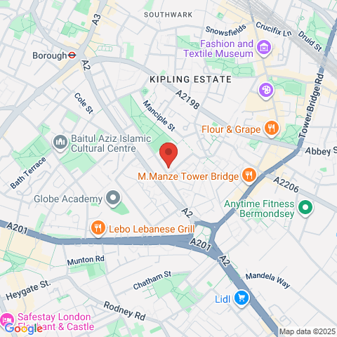 Flat 217a, Tabard Street map