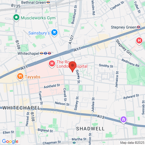 Georgette Apartments map