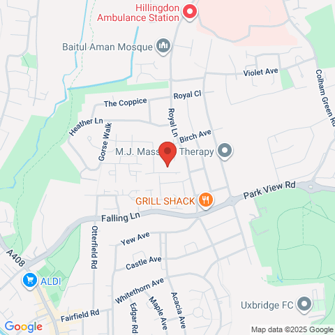 Lowdell Close map