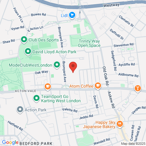 586 Bromyard House map