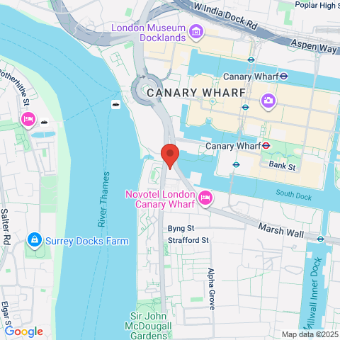 1104, 10 Marsh Wall map