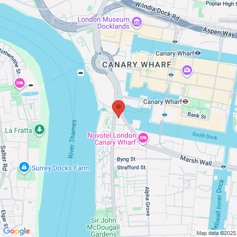1502, 10 Marsh Wall map
