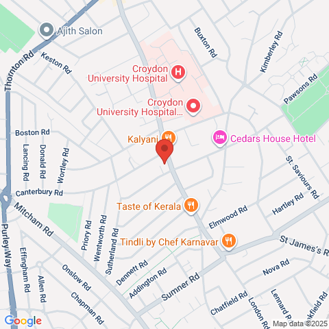 Flat 26 Griffin House, 399 London Road, Croydon, Surrey map