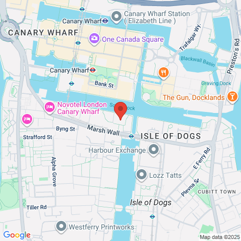 Apartment 901 Hampton Tower, 75 Marsh Wall map