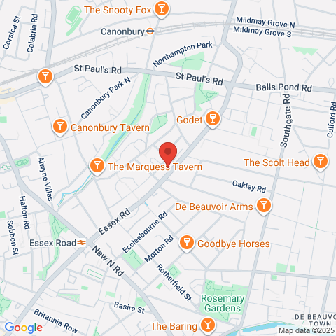 Flat 4, 317 Essex Road map