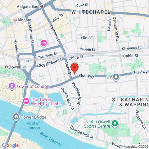 28 Ensign Street map