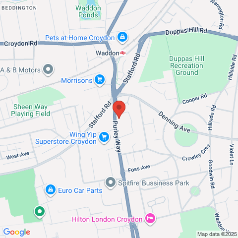 453 Purley Way (7061125) map