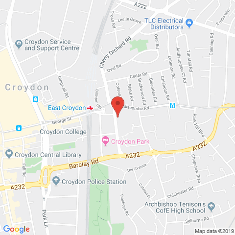 Flat 106 Addiscombe Grove CR0 map