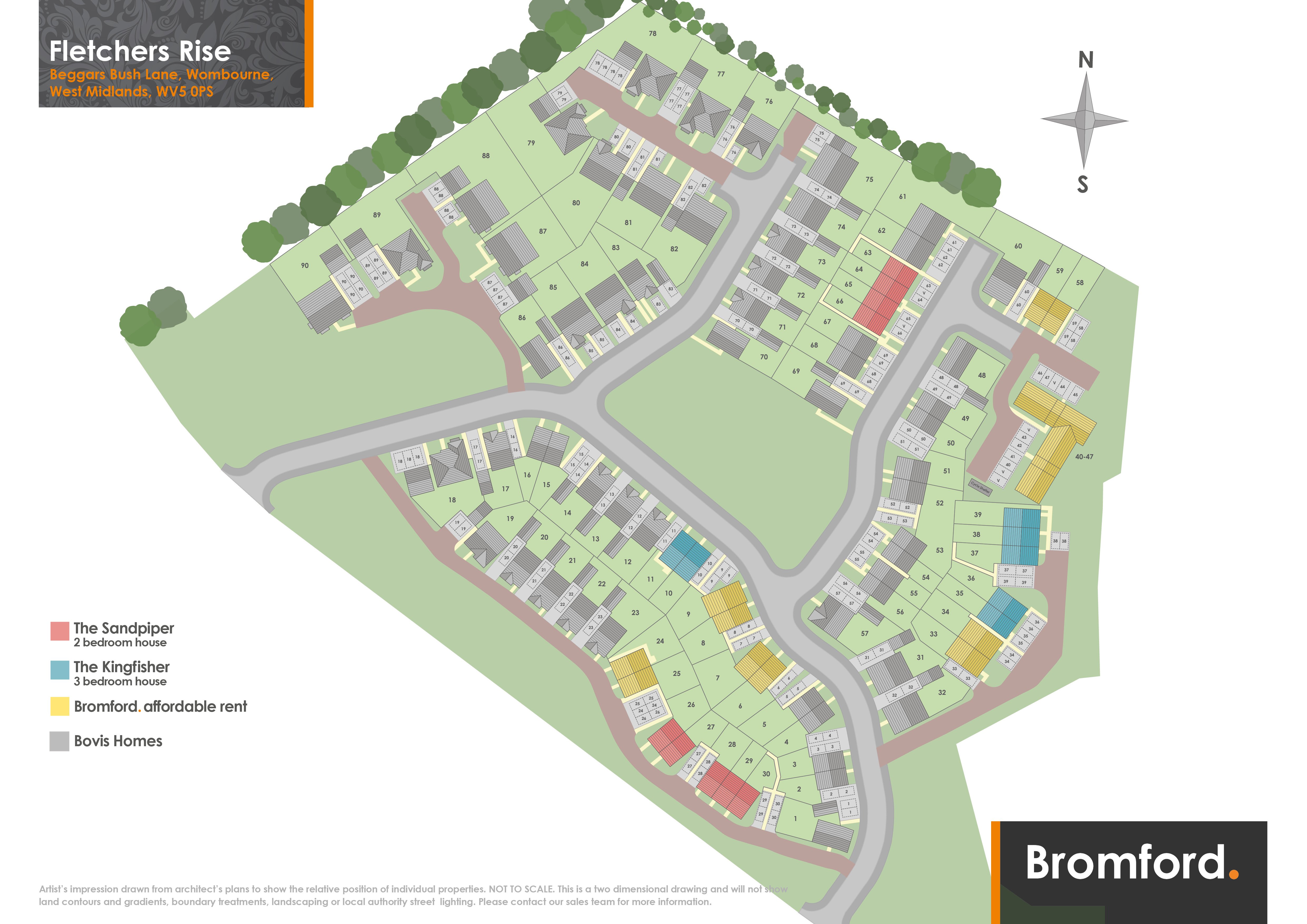 Shared Ownership at Fletchers Rise Bromford, West Midlands, WV5 0PS