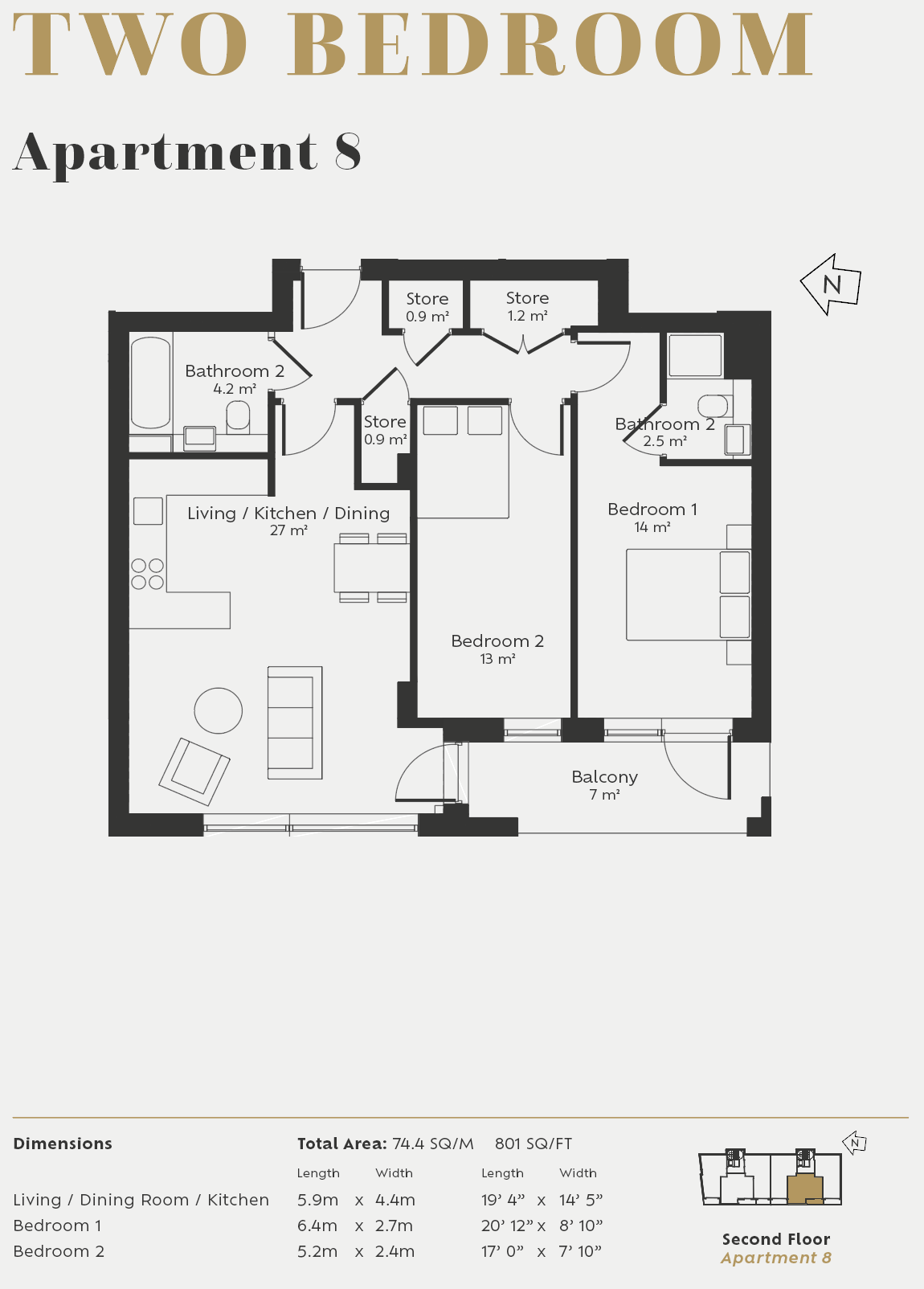 1 2 bedroom homes Kings Grove, EC1V 7AQ Homes for Londoners