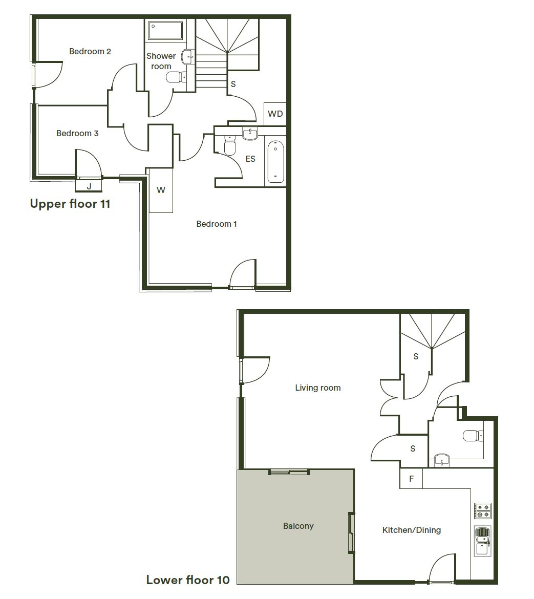 1 4 bedroom homes L&Q at Kidbrooke Village, SE3 9GR Homes for